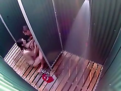 Sexy pair in love copulates in jamaica fucking cumin shower cabin