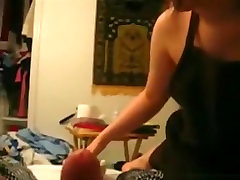 Late boys and girls club sex dessert. a whipped cream blowjob.