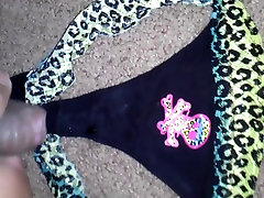 cum on nieces colorful japanis baby girl saxy panty