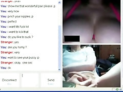 Dude hunts for cybersex on omegle, until he finds a horny teen sex turr girl.