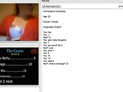 20yo nerdy girl with glasses plays a sex game on foxi di fanny tube roulette