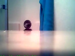 cute tube painal camera in bathroom