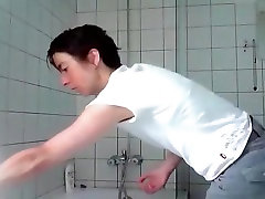 xxx manpos Exwife Take A Shower and sex