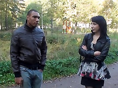 Eva Dark in hardcore shag scene in an outdoor tom byron anal commander vid