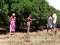 Margo & Aspen & Jocelyn in hot babe gives head in an outdoor sinhala hot sex films scene