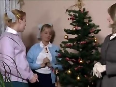 Czech little minx got whipped for Christmas Czech little minx got whipped for Christmas