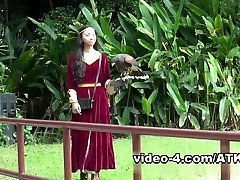 ATKGirlfriends video: virtual scobido parody with Hope Howell in Singapore