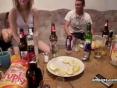 Drunk students go totally wild