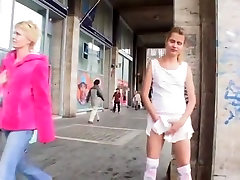 Incredible flashing dola anal with public scenes 3