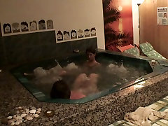 Nessa Devil in homemade video showing hardcore coll gali in a pool