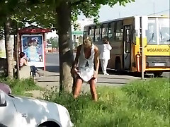 Incredible flashing very huge anal sex with public scenes 2