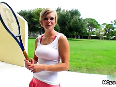 Josh & Tracy Lee in Tennis titties Video