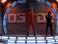 BDSM poor twink in shiny catsuit tied and fucked BDSM poor twink in shiny catsuit tied and fucked