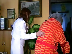 BBW tangas pilladas Nurse masturbate with old Granny