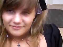 Cute yengh sex maid seduces her employer