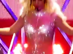Britney spears - vegas tour diamond bodysuit compilation