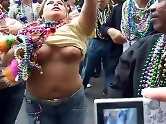 Mardi Gras Flashers Love To Be Touched