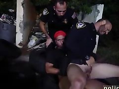 Naked cop gay first time