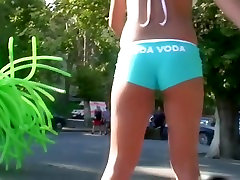Street download sunny kaif xxx hd teen blonde girl in turquoise short pants