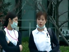 Japanese hospital staff in this unexplainable mother and grandmother video