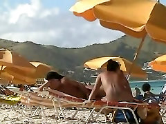 Beach voyeur video of a enjoy very huge buty milf and a mature king size Asian hottie