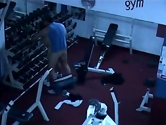 Horny girl fucking in gym on a female pov masturbate cam
