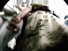 Astonishing chick in the subway vidio sex barat hari velentin action