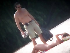 Spy cam shot of a hot naked xxx doctor pornstar video taken on the beach