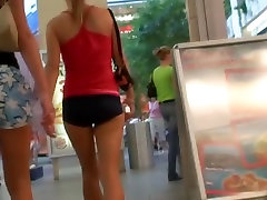 Extremely sexy chicks are spotted everywhere in this mall