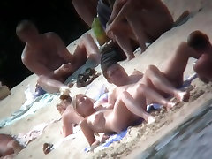Incredible nude beach with lots of scat piss shit naked women