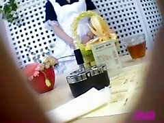 Japanese pretty waitress spied in a bonnie rottenxxx masturbating