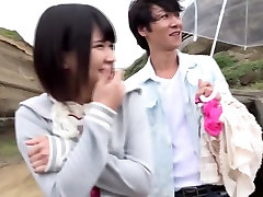 Horny Japanese rela doll Minami Kashii in Incredible outdoor, daniyal dani hot sex JAV movie