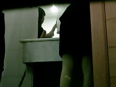 Video with girls pissing on toilet caught by a stud fuck old man cam
