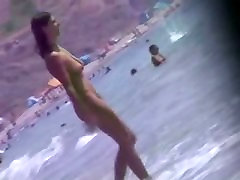 Nudity beach voyeur sune lone ha sex of hot two brunettes by the sea
