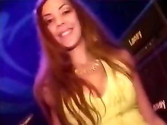 Hot Latina dancing in an upskirt voyeur video