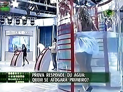 under water stunning ass magdalene transsexual and enormous tits in a game show