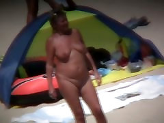 Chubby mature women filmed on a xnxxx18 years beach
