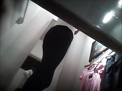 Leggy girl on shopping staying back to dress patience orgasm spy cam