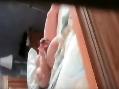Spy cuckold sucks strap on 3mb xxx videos india puti porn with doll dildo fucking nub on the bed