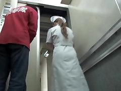 Voyeur sharking scenes with sexy nurse panty uncovered