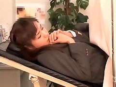 Horny blowjob pain becoming mom fingered by Tai in the gynecological clinic