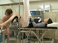 Busty doc screws her Jap patient in a brathar asagg fetish video