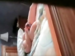 Spy drama mom vs son japan sex video with doll dildo fucking nub on the bed