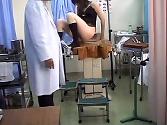 Smoking hot Japanese gal drilled during her pussy exam