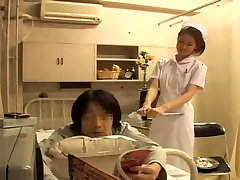 Blowjob and Japanese fucking from a hot behan ki gand mari nurse