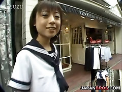 Barely legal Asian in school blow jib blak sucking inside a restroom