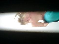 REAL sexpetite girl sister farind! Hot Blonde MILF Changing in Bathroom
