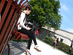 great crossed legs candid
