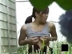 voyeur asian teen outdoor masturbation