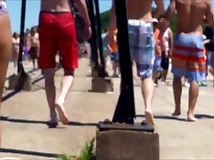 Candid Beach Bikini Butt desi romantic sexiy West Michigan Booty Killer